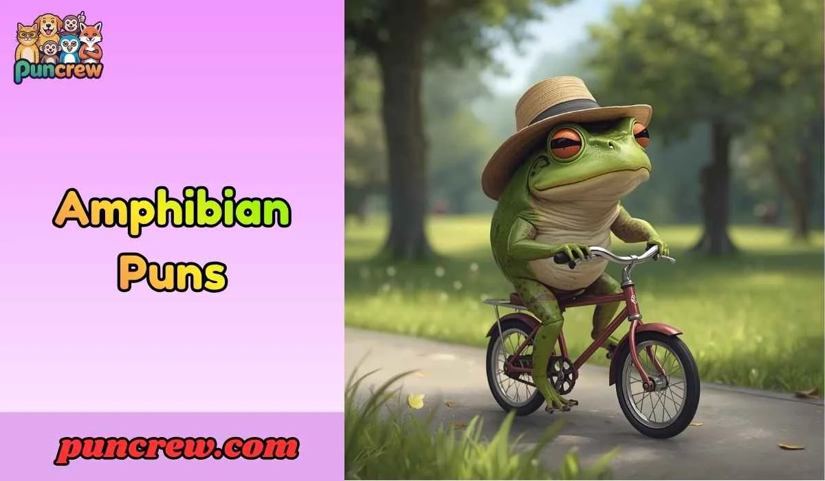 Amphibian Puns