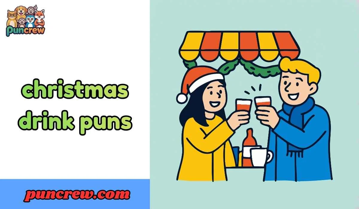 christmas drink puns