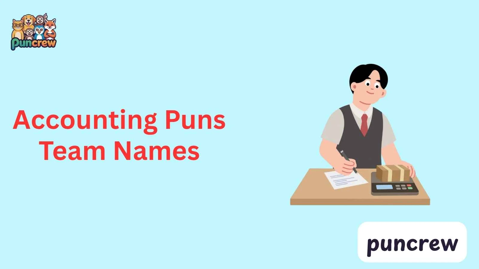 Accounting Puns Team Names