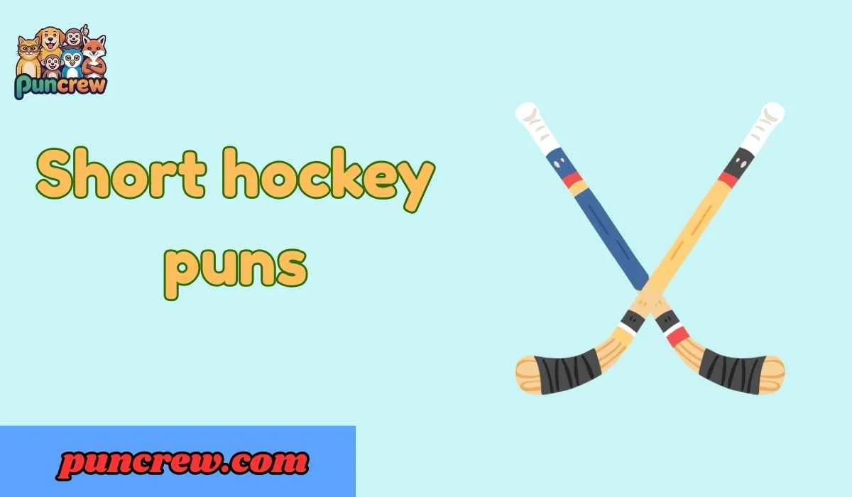 Short hockey puns