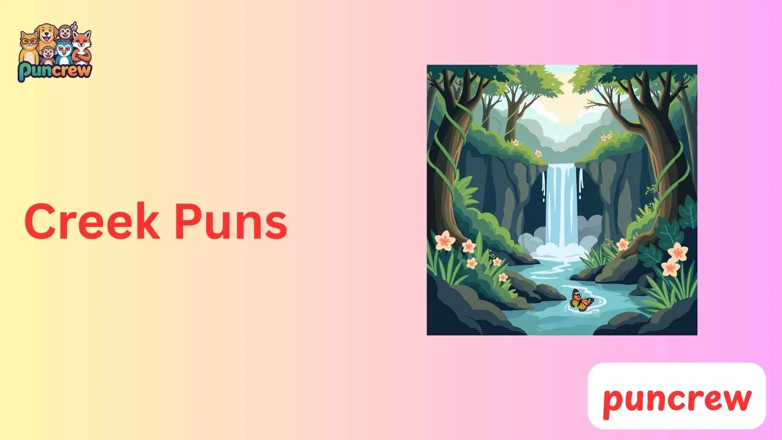 Creek Puns