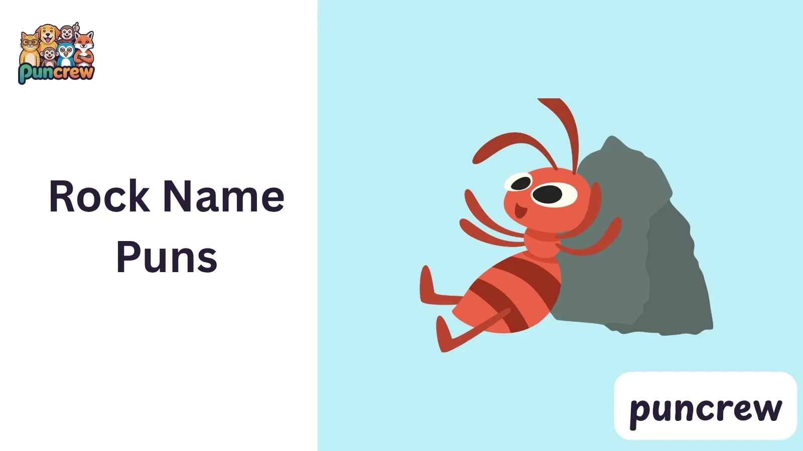 Rock Name Puns