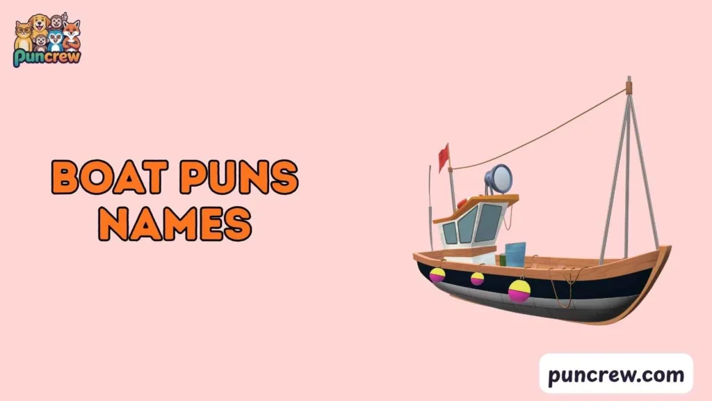 boat puns names