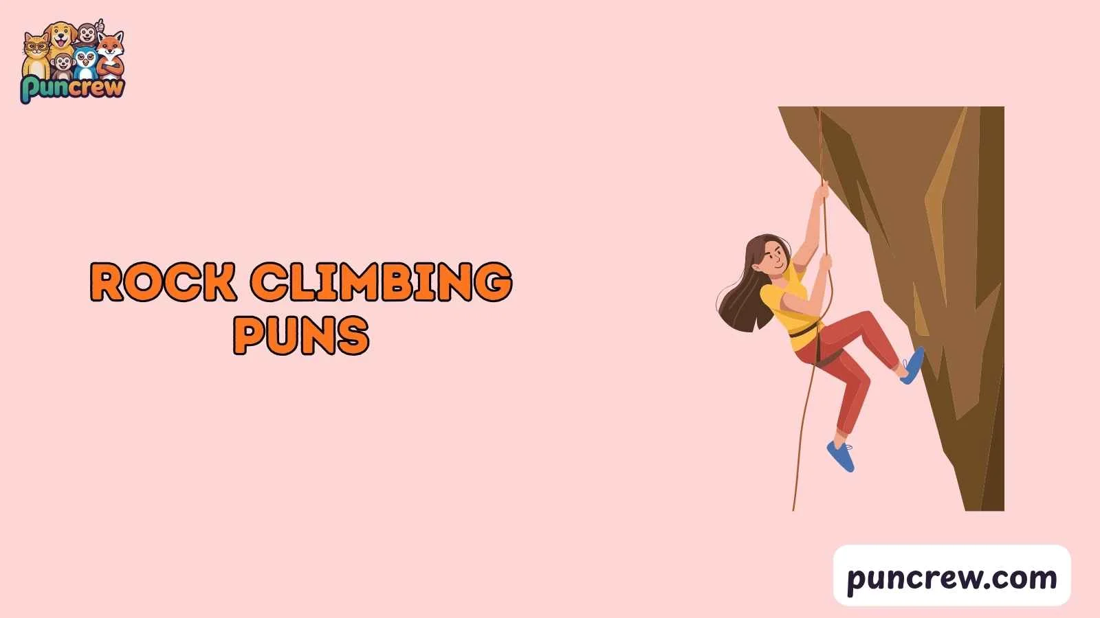 rock climbing puns